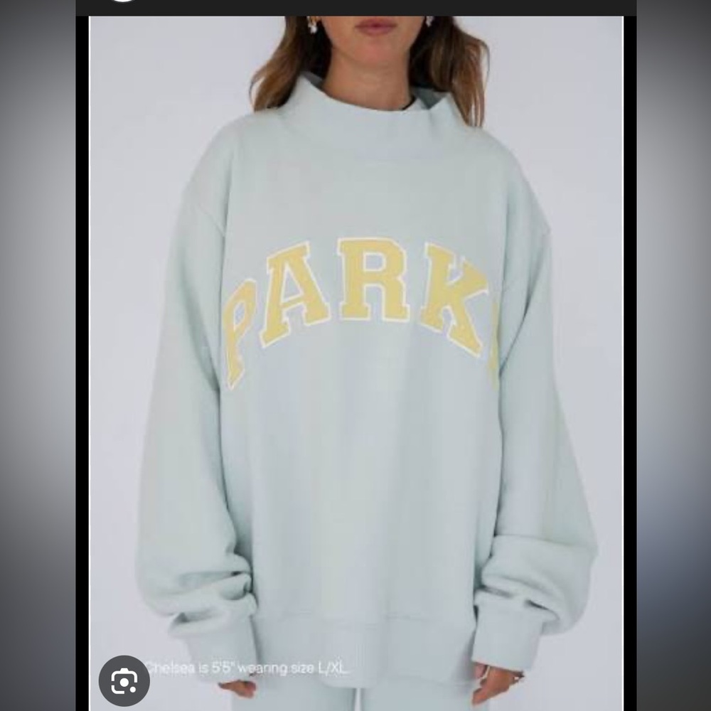 Parke sweatshirt (not for sale)(looking for one)